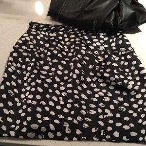 Polka dot forever 21 skirt size medium